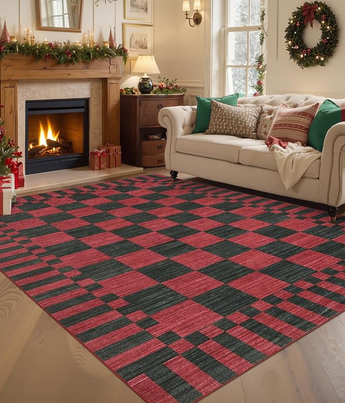 GarveeHome Christmas Rugs 8×10 Area Rugs - Image 2