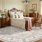 Washable 6ft Circle Round Rug: 6x6 Low-Pile Circular Rug - Image 2
