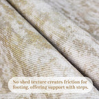 Runners for Hallways Ultra Non-Slip 2x4 Washable Kitchen Rug Abstract Tear and - Image 2