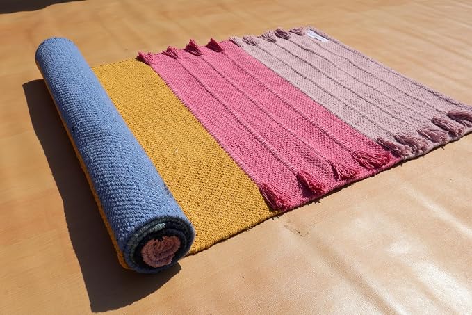 Jaipur Art & Rugs Cotton Yoga Rug - Image 2