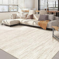Nakagishi 10x14 Area Rugs Living Room: Washable Large Vintage Rug Neutral by NakagishiAreaRug