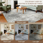 BEIMO Area Rugs 5x7 for Living Room Bedroom, Modern Abstract Machine Washable - Image 9