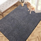 PURRUGS Easy Care Area Rug 4ft x 6ft, Non-Slip Machine Washable Door Mat by PURRUGS