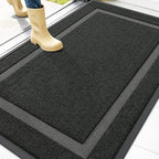 OLANLY Front Door Mat Indoor Outdoor Entrance, Waterproof All-Season, by OLANLY