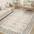 Vintage Living Room Area Rug 5x7 by COTILED