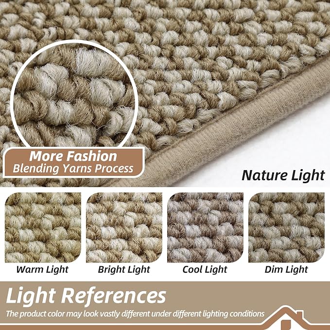 BEQHAUSE Dirt Trapper Door Mat 24" x 60", Non-Slip Washable Doormats Entrance - Image 5