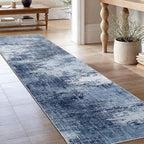 Runner Rugs for Hallway 2'6"x10', Modern Abstract Machine Washable Runners for by AMADAHOMEFURNISHING