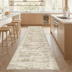3x12 Runner Rug for Hallway, Non-Slip Long Bathroom Rugs Runner for Kitchen - Image 5