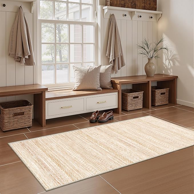 Miukiki 2x6 Hallway Runner Rug Moroccan Washable Kitchen Rug Non Slip Indoor - Image 7
