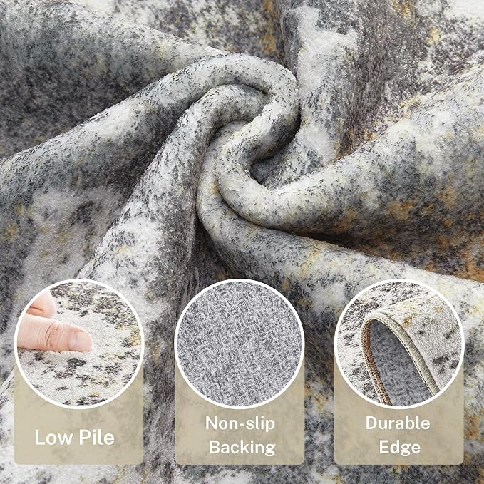 6ft Round Area Rug - Image 5