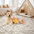 Vintage Living Room Area Rug 9X13 - Image 4
