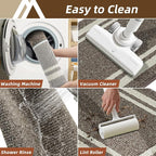 COSY HOMEER Kitchen Rugs Non-Slip 20x30/20x48 Inch Thick Polypropylene Standing - Image 7