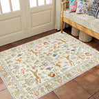 DUKINO 2x3 Rug, Washable Animal Rugs - Image 7
