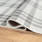 CAMILSON Easy Jute Rug 2x7, Indoor and Outdoor Off-White Runner Rug - Image 3