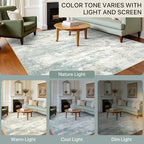 BEIMO Area Rugs 6x9 for Living Room Bedroom, Modern Abstract Machine Washable - Image 9