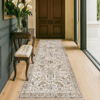 Hazo Haus Boho Moss 2'6"x10' Long Hallway Runner Rug by HazoHaus