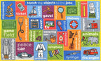 Looney Tunes Educational Kids Rug – ABC Alphabet, Professions & Jobs Matching - Image 8