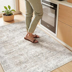3x4 Washable Area Rug for Entryway, Soft Kitchen Rugs Non Slip for Dining Room - Image 5