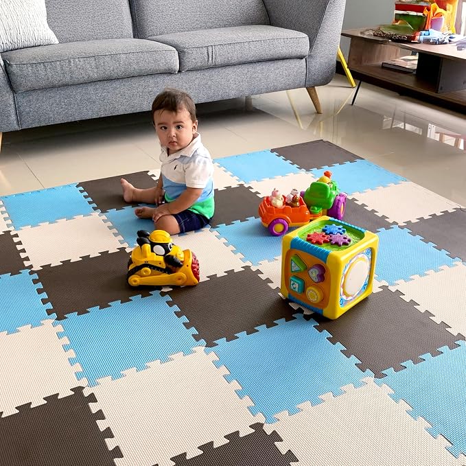 MioTetto Baby Play Mat, Soft Foam Floor Tiles by MioTetto