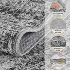 UERMEI 9x12 Area Rug Living Room Rugs - Image 7