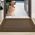 BEQHAUSE Indoor Door Mat 24" x 36", Dirt Trapper Door Mats Non-Slip Entryway by BEQHAUSE