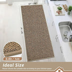 BEQHAUSE Kitchen Runner Rugs 32"x72", Non-Slip Kitchen Mats - Image 2