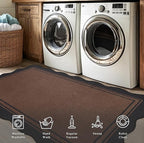 Easy Jute Kitchen Runner 2x6 Kitchen Runner Rug Washable Non Slip Outdoor Rug - Image 7