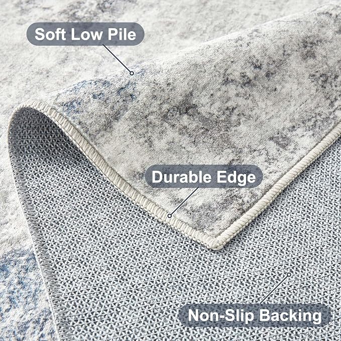 DMOYEST 12x15 Area Rug for Living Room, Washable & Non Slip Large Indoor Carpet - Image 8