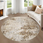 6ft Round Area Rug Living Room Rugs - Image 9