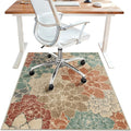 48"x72" Office Chair Mat for Hardwood Tile Floor, Under Desk Carpet Protector by BESBLEE