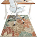 48"x60" Office Chair Mat for Hardwood Tile Floor, Under Desk Carpet Protector by BESBLEE