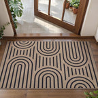 Tangsoo Modern Easy Jute 2x3 Outdoor Washable Rug by Tangsoo