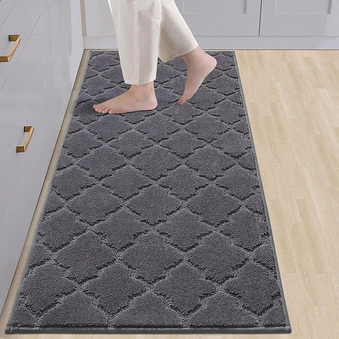 COSY HOMEER-Kitchen-Rugs-Non-Slip-Washable 24"x60" Absorbent Kitchen Runner Rug by COSYHOMEER