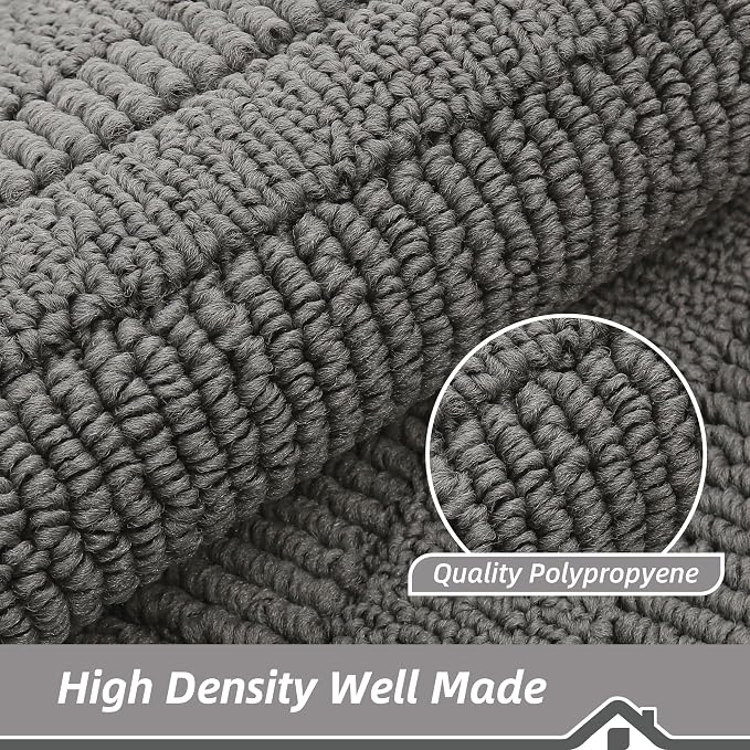 BEQHAUSE 30x18 Inch Kitchen Rug Mat Durable Kitchen Rugs Non-Slip Washable - Image 5
