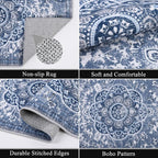 Ileading Boho Kitchen Rugs Sets 3 Piece - Image 4