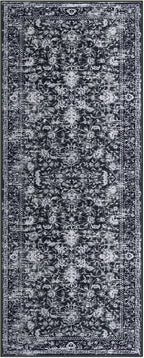KILOCOCO Washable Runner 2x5 Rug Runner Printed Vintage Floral Kitchen Runners - Image 9
