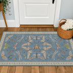 Dusty Blue Bathroom Rug 2x4 - Image 3