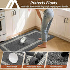 COSY HOMEER Kitchen Rugs Non-Slip 20x30/20x48 Inch Thick Polypropylene Standing - Image 5