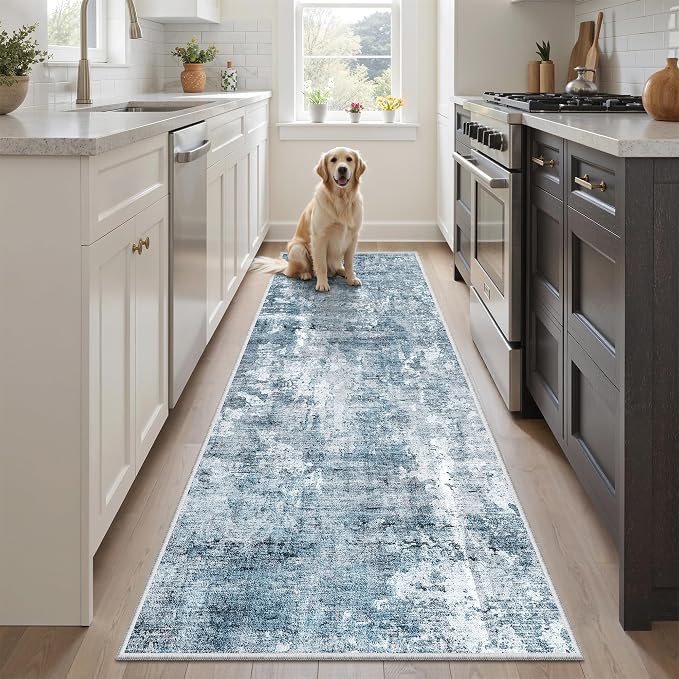 Soalmost Runner Rug 2x5 Washable Non-Slip Kitchen Runner Rugs - Image 2