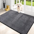 PURRUGS Dirt Trapping Door Mat 31.5" x 47", Non-Slip Machine Washable Entryway by PURRUGS
