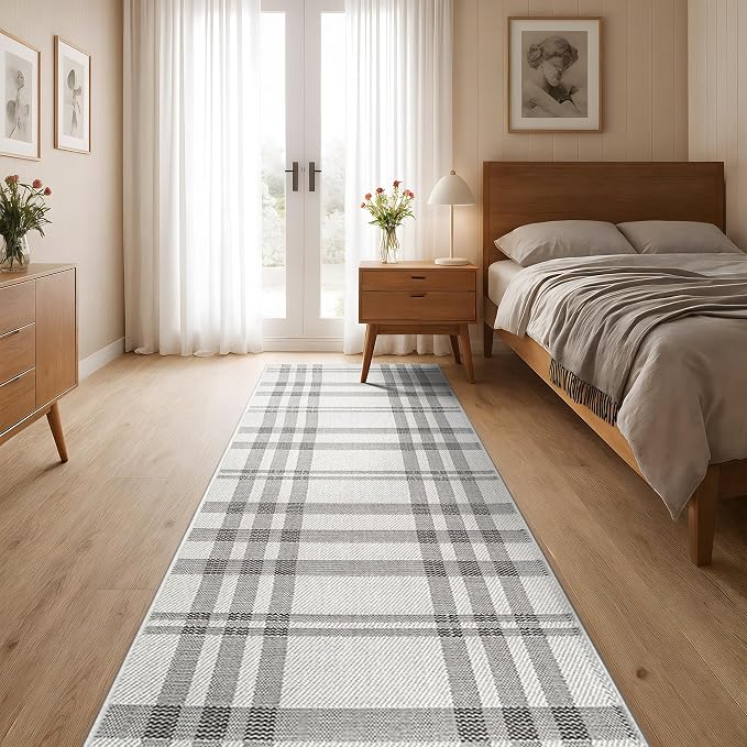 CAMILSON Easy Jute Rug 2x7, Indoor and Outdoor Off-White Runner Rug - Image 9