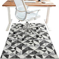 48"x60" Office Chair Mat for Hardwood Tile Floor, Under Desk Carpet Protector by BESBLEE