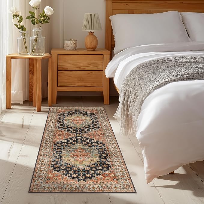 Ruaruarug Washable Area Rug Runner 2×6 by Ruaruarug