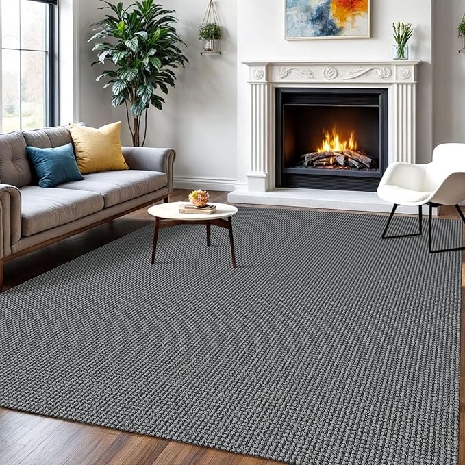 IOHOUZE Washable Area Rug 6x9 Non Slip Rubber Backed Rugs by iOhouze