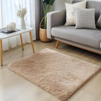 OLANLY 2x3 Machine Washable Small Bedside Rug, Soft Fluffy Shaggy Entryway - Image 3