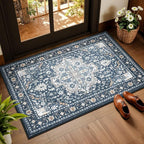 Rugflix 2x3 Small Area Rugs for Entryway, Washable Entrance Door Mat Non-Slip by RugflixAreaRugs