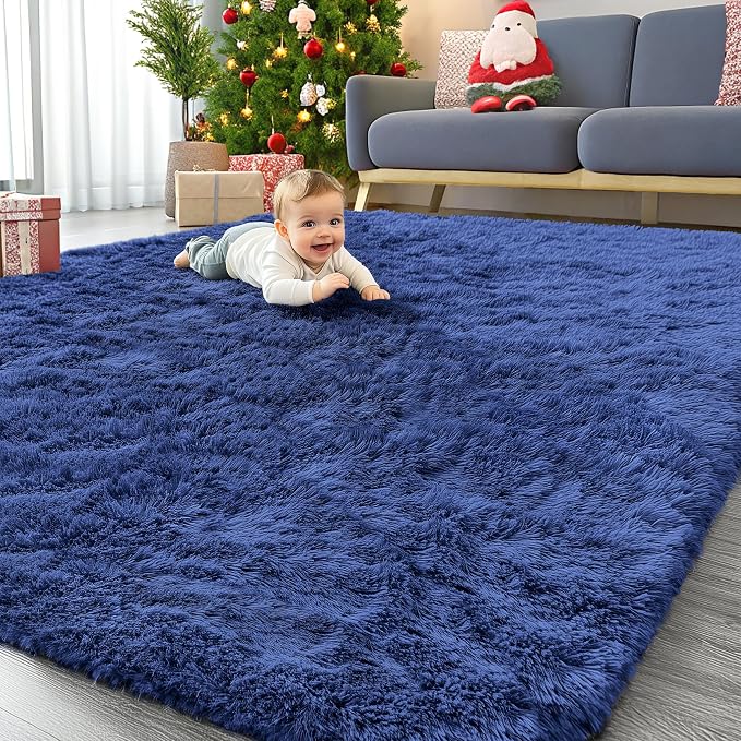 OLANLY 8x10 Machine Washable Large Area Rugs by OLANLY