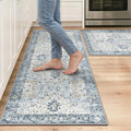 GENIMO Kitchen Rugs Non Slip Washable, Cushioned Standing Mat, Kitchen Runner by GENIMO