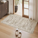 Soalmost 2x4 Washable Rugs for Kitchen, Powder Room Small Area Rug Non-Slip by Soalmost