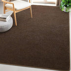 4x6 Feet Brown Area Rugs for Bedroom, Indoor Washable Memory Foam Rug for - Image 8